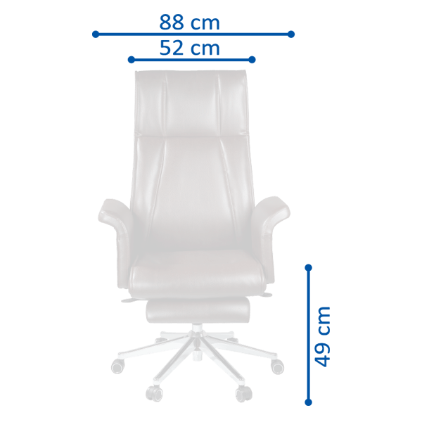 صندلی مدیریتی فوم دار کد T 1115